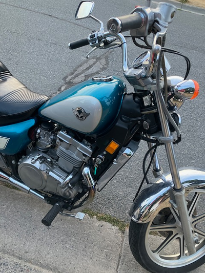 1995 Kawasaki EN500 Vulcan. New carbs. New OEM Tank. Bike in excellant conditon. Runs well. Nothing...