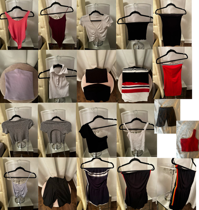 Garage lot of clothes (21 items) dans Femmes - Hauts et vêtements d'extérieur  à Laval/Rive Nord