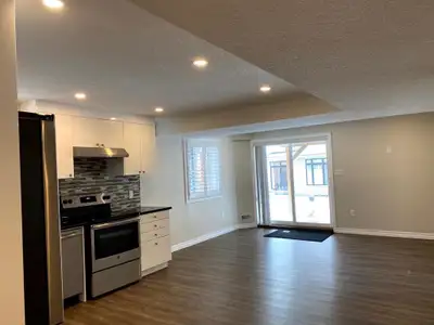 For 2 people or a couple Walk-out basement proper 2 bedroom available for rent in a nice quiet neigh...