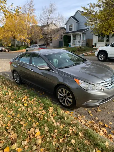 2011 Hyundai Sonata turbo. Vehicle is in great shape and runs well. Comes with a set of 4 winter tir...