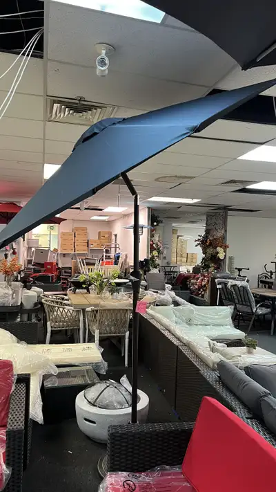 7.5ft Patio Umbrella Outdoor Market Table Umbrella with Push Bu, View more