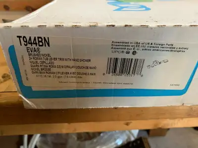 MOEN T944BN EVA ROMAN TUB FAUCET TRIM WITH HAND SHOWER - BRUSHED, View more