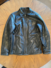 Men’s Denver Hayes Leather Jacket (Small)