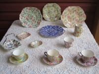 Great Collection of Vintage Chintz China