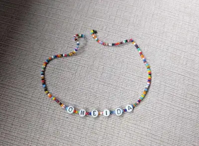 Oneida Beaded Necklace , View more