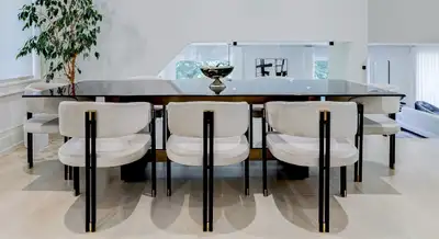 Modern Dining Table + 8 Chairs – Elegant Set, View more