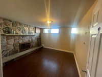 Large room in basement for couple or 2 sharing . 