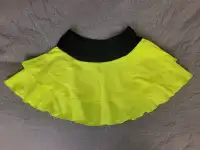 Skirt with panties & scrunchy set dance skating 6 - 9 y o girl