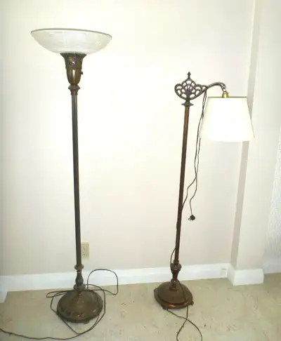 ANTIQUE FLOOR LAMPS, View more