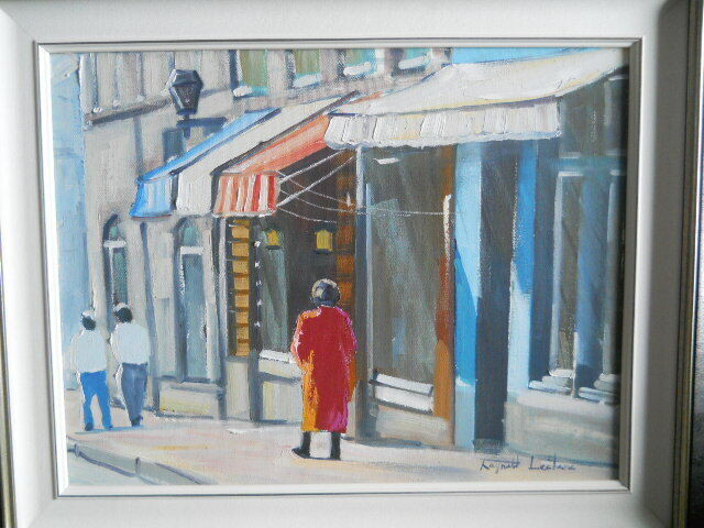RAYNALD LECLERC IAF - OIL ON CANVAS Painting in Arts & Collectibles in Ottawa