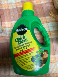 Miracle gro quick start starting solution for plants