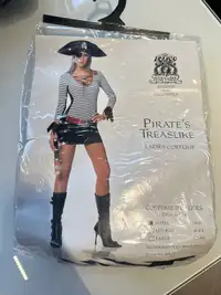 Costume d’Halloween pirate femme