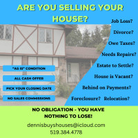 Selling a Property? Need to? Want to?