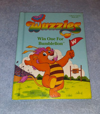 Vintage 1984 WUZZLES Win One For Bumblelion Book  #4, Hasbro