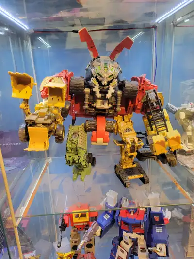 Constructicon Devastator Transformer MIB Revenge of the Fallen movie edition Talking Transformer 100...