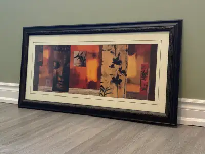 40 x 20 inches Framed Buddha Orchid Art Print, View more