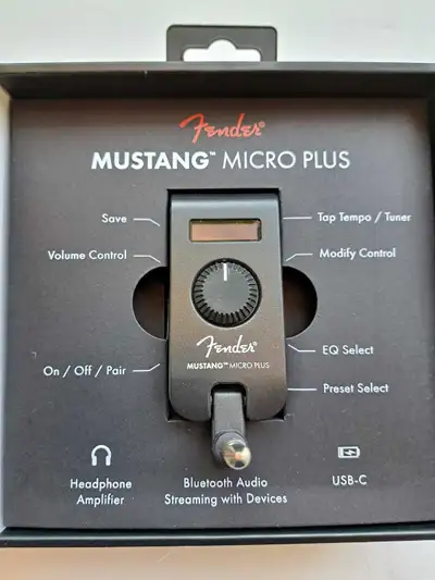 Mustang Micro Plus - guitar headphones amp, View more