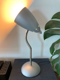 Desk Lamp with Adjustable Head and LED Bulb