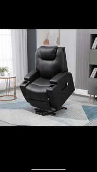 Power lift recliner chair 