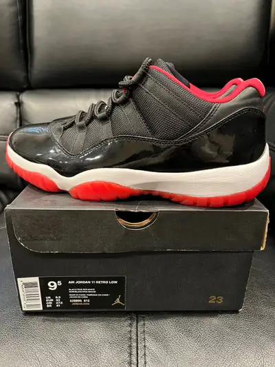 Air Jordan 11 Retro Low • Bred • size 9.5, View more