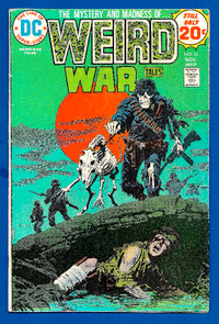 Weird War Tales #31 (1974) "Death Waits Twice" NICE Mid Grade