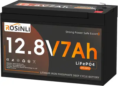 Je parle francais aussi -Selling brand new 12V 7Ah LiFePO4 Battery 4000+ Deep Cycles Rechargeable Li...