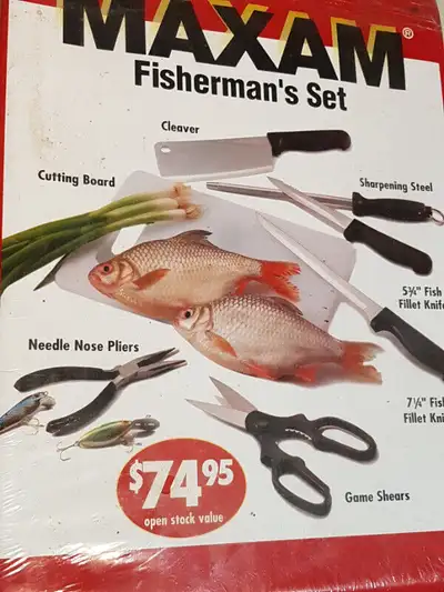 MAXAM  Fisherman's  Cleaning  Set, View more