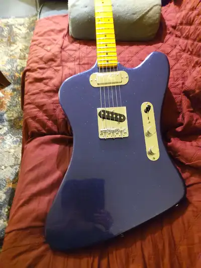 This firebird is in minty condition,The GFS pickups sound great & it has a beautiful skunk stripe ma...