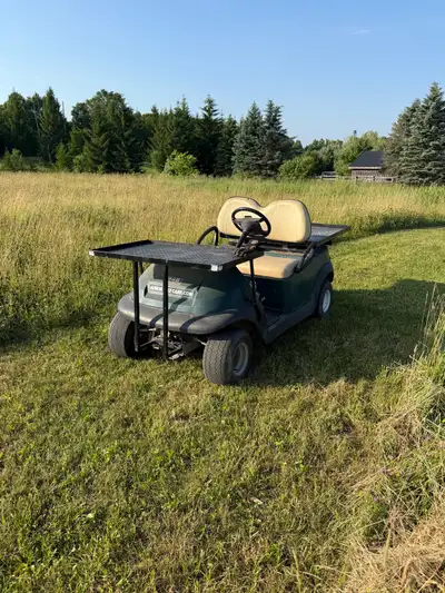 Reliable service cart used to carry tools around the facility