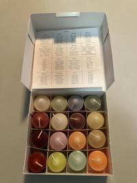 New Partylite 16 Votive Candles Sampler --16 Bougies