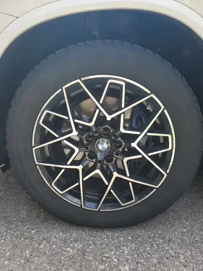 Selling a complete set of 4 18" Kapsen Ice Max winter tires mounted on OEM BMW Rims. Size 225/60R18