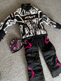 Fxr jacket, toque, and ski pants 