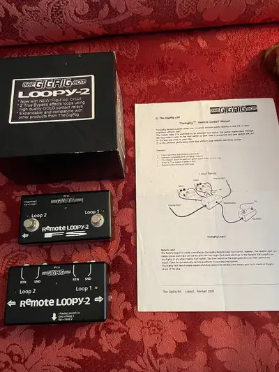 The Gig Rig Remote Loopy 2 and Footswitch, View more