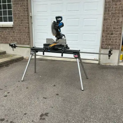 I have for sale a 12” Dual Bevel Sliding Mitre Saw with an 80 tooth fine blade in very good clean co...