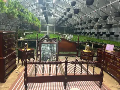 SUMTER SOLID CHERRY WOOD  7 PIECE BEDROOM SET, View more