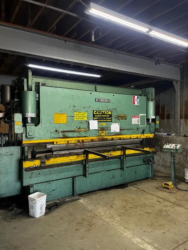 Betenbender Press Brake in Other Business & Industrial in Cambridge - Image 2