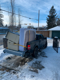 Pickup truck & trailer  for moving/Delivery services /dump run 