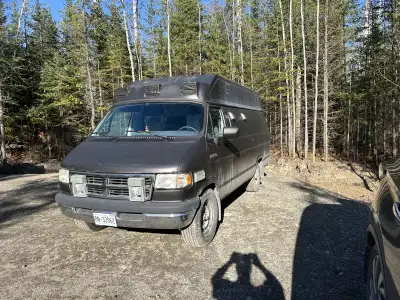 1994 Dodge Ram 350 van originally an ambulance in a community with no road salt and saw limited use....