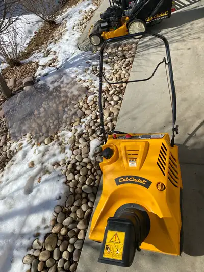 Cub cadet snowblower , View more