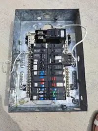 Electrical breaker panel