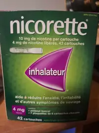 Nicorette inhaler