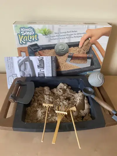 Kinetic sand -Zen box, View more
