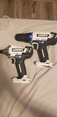 Cordless HART powerdrill & HART impact drill