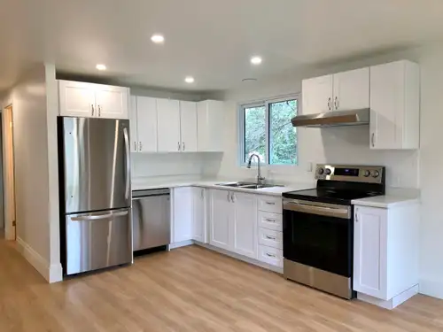 A spacious, 5 bedroom plus den, 2 bathroom, detached, single family brick dwelling for rent in the v...
