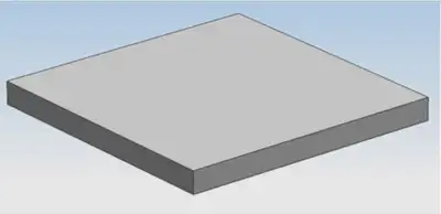 1” thick steel 4’ x 2’.  Kitchen, welding table??? Or, View more