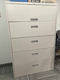 2 Filing Cabinets - 42"Wx 64.5"Tx 18"D
