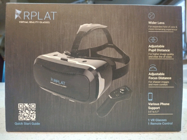3D Virtual Reality Goggles/Glasses with Wireless Remote (*NEW*) in General Electronics in City of Toronto - Image 2