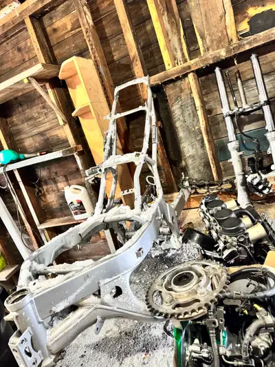 1996 Honda CBR 600 frame, View more