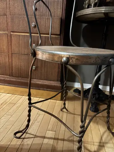 vintage ice cream parlor chair, View more