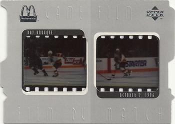 1997-98 Patrick Roy McDonalds Game Film F5 Hockey Card in Arts & Collectibles in Hamilton
